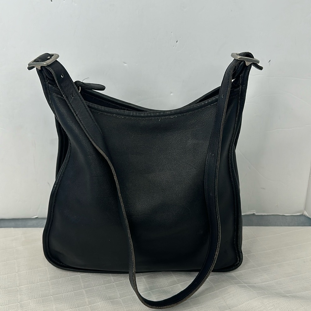 Coach Andrea Bucket #9073 in black leather